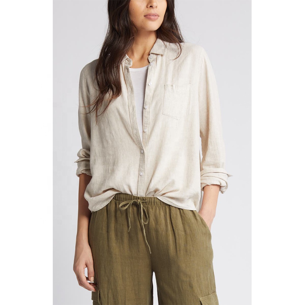 Linen Button Shirt
