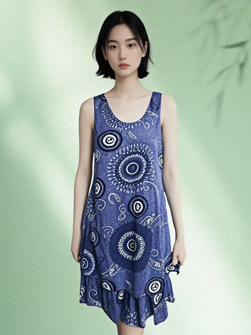 Casual Floral Birthday Sundresses Summer Clothes Midi Dress Plus Size Maternity Prom Female Clothing Womens Dresses For Women - Image 3