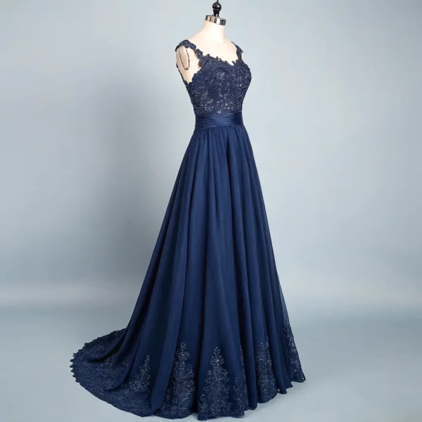 Chiffon Evening Gown by H&M